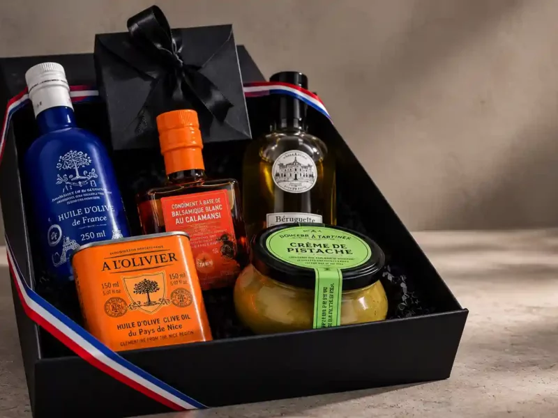 Coffret cadeau gourmand d'entreprise aux saveurs de Provence par Madame Louisette