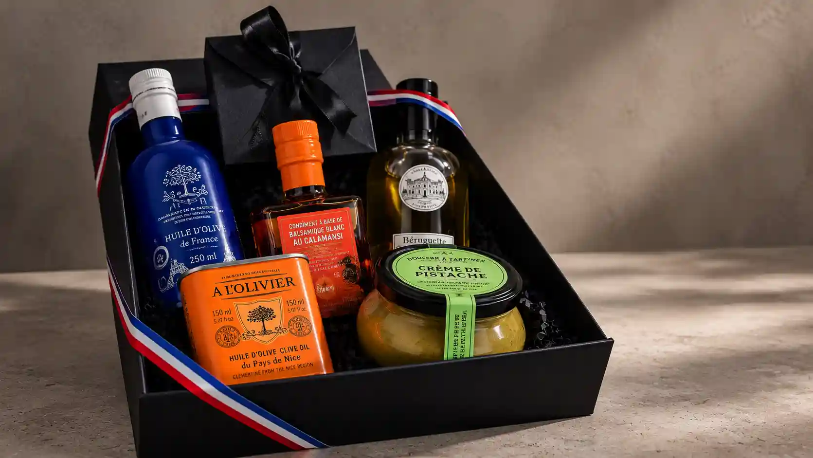 Coffret cadeau gourmand d'entreprise aux saveurs de Provence par Madame Louisette