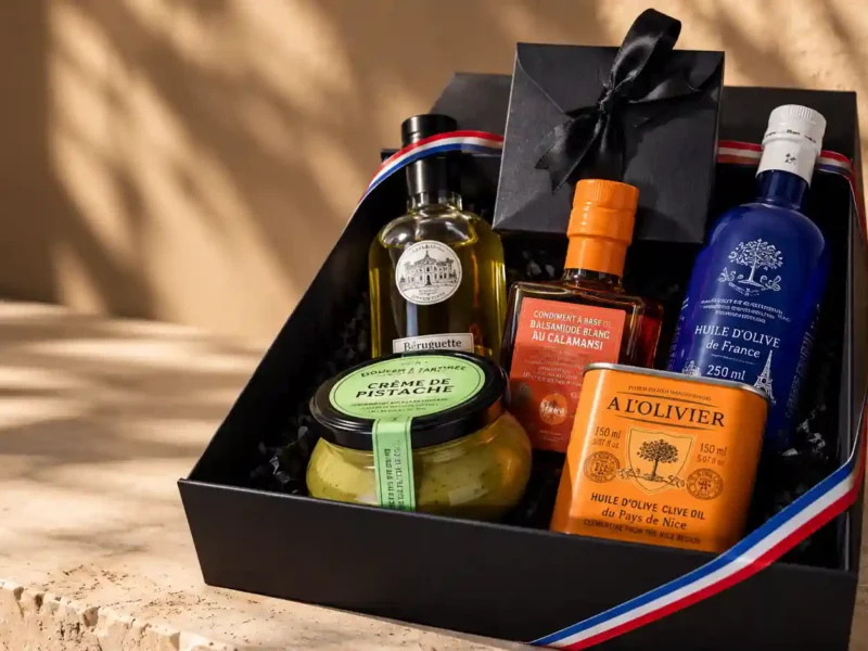 Coffret gourmet français au soleil